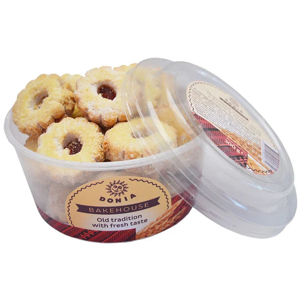 DONIA Bakehouse Linzer Cookies with Jam - 300g / 10.6oz