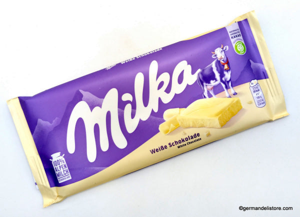 Milka - White Chocolate 100g image 0