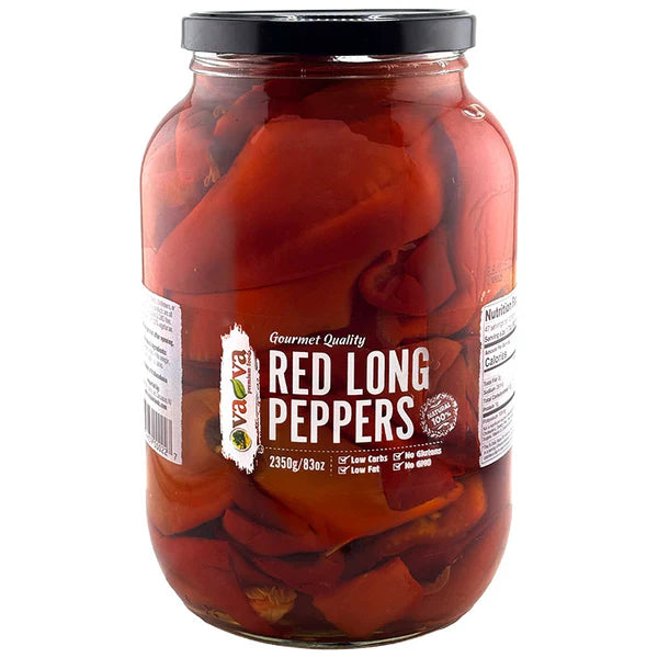 VA-VA Red  long Peppers 2350 g/ 83 Oz