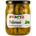 VA-VA Hot Green Fefferoni Peppers 490g/19oz