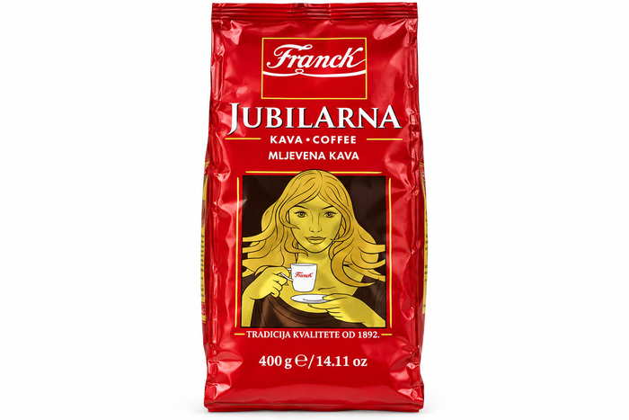 FRANCK JUBILARNA GROUND COFFEE 400g