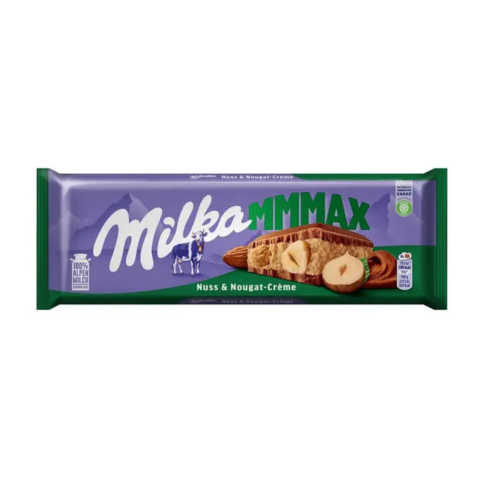 Milka Mmmax Nuts & Nougat Creme Chocolate -300 g
