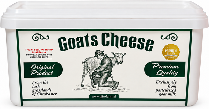 Gjirofarm Goat Cheese 2 kg