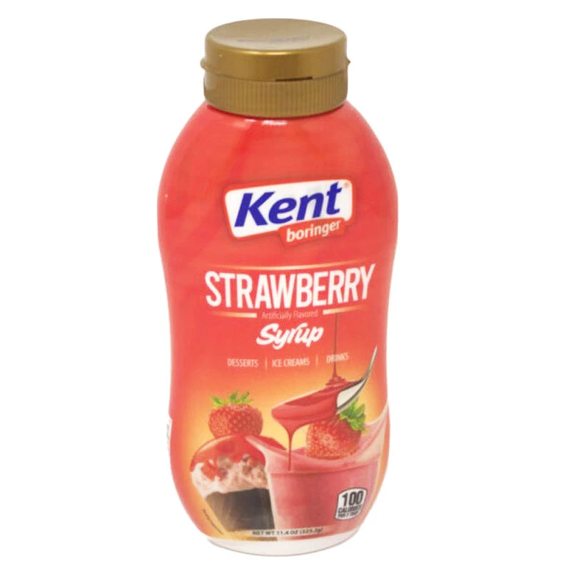 Kent Boringer Strawberry Syrup 323.2Gr