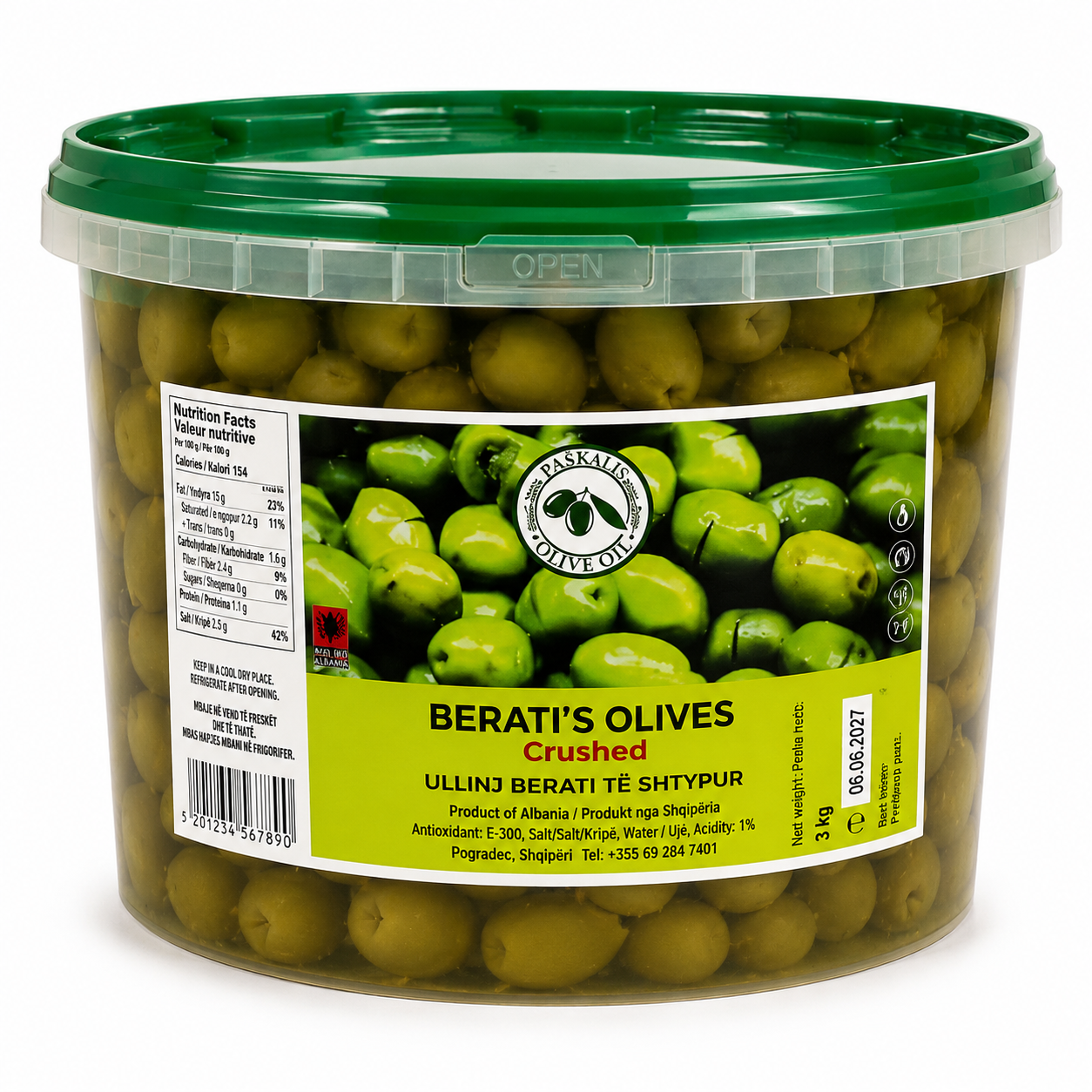 Berati olives 3kg