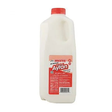 MERVE AYRAN DRINK HALF GALON image 0