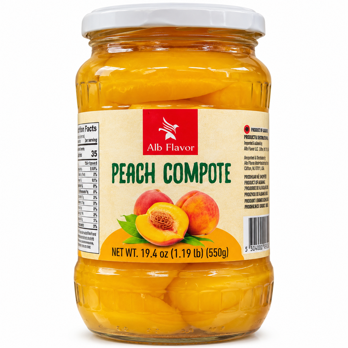 Peach Compote 550g