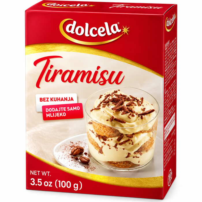Podravka Dolcela Tiramisu Cream - 3.5 oz / 100g