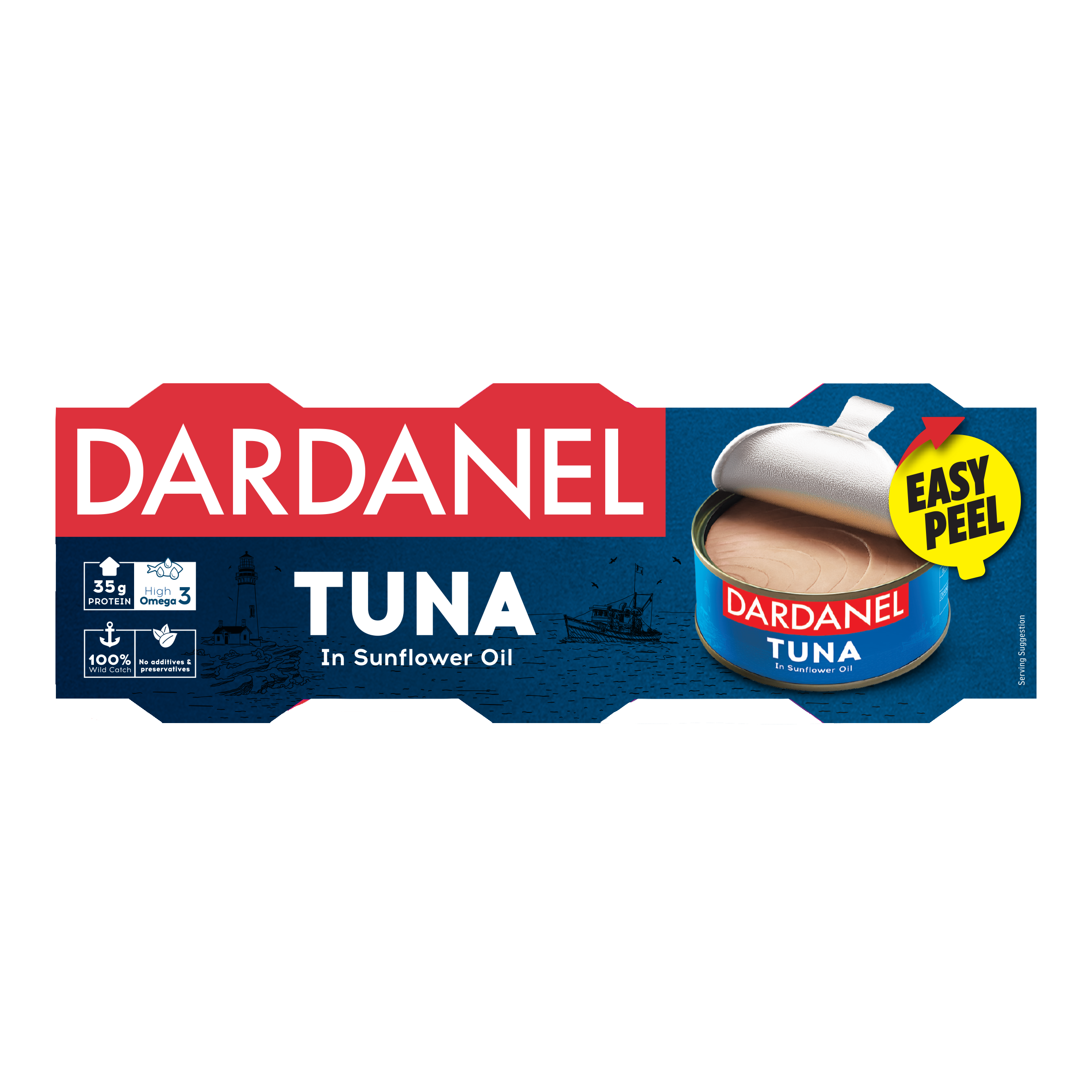 Dardanel Tuna in Sunflower oil image 0