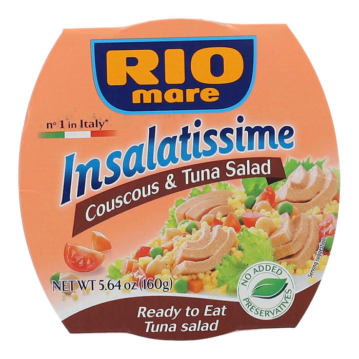 Rio Mare Insalatissima Couscous Tuna Salad Can 5.6 Oz