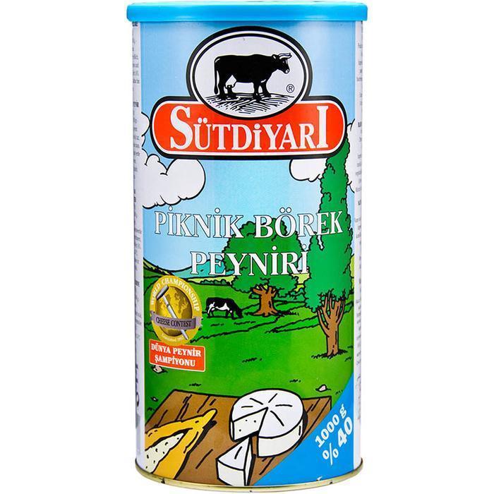 Sütdiyari White Cow Cheese / Piknik Borek Beyaz Peynir 1kg (Ciftlik)