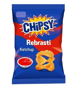 Marbo Chipsy Rebrasti Ketchup Flavored Ridged Potato Chips 60g