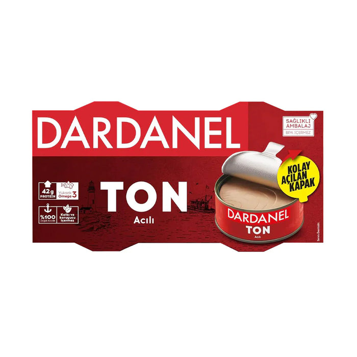 Dardanel Tuna In Sunflower Oil Spicy In Can 4.94 Oz