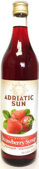 Adriatic Sun Strawberry Syrup 1L image 0