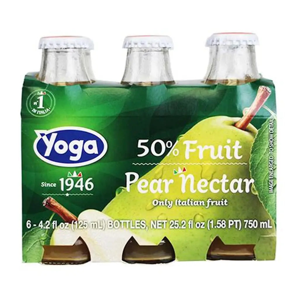 Yoga Pear Nectar 6-4,2 fl oz\125 ml Bottles image 0