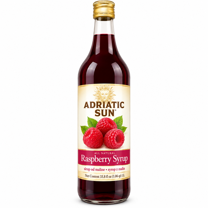 Adriatic Sun Raspberry Syrup 1L