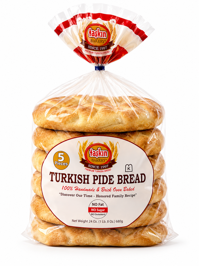 Turkish Pide Bread Bakery Package  5 pcs 680g