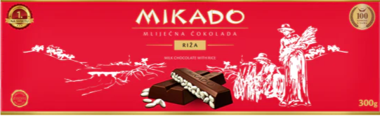 Mikado Milk chocolate 300g image 0