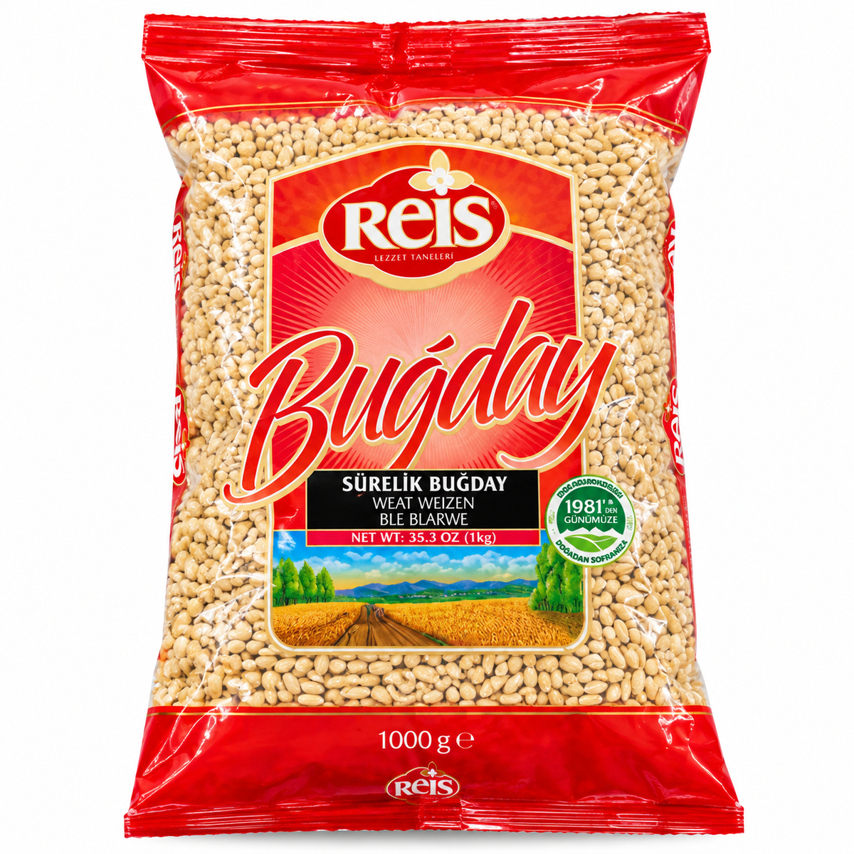 Reis Buğday – Whole Wheat Grains, 1 kg