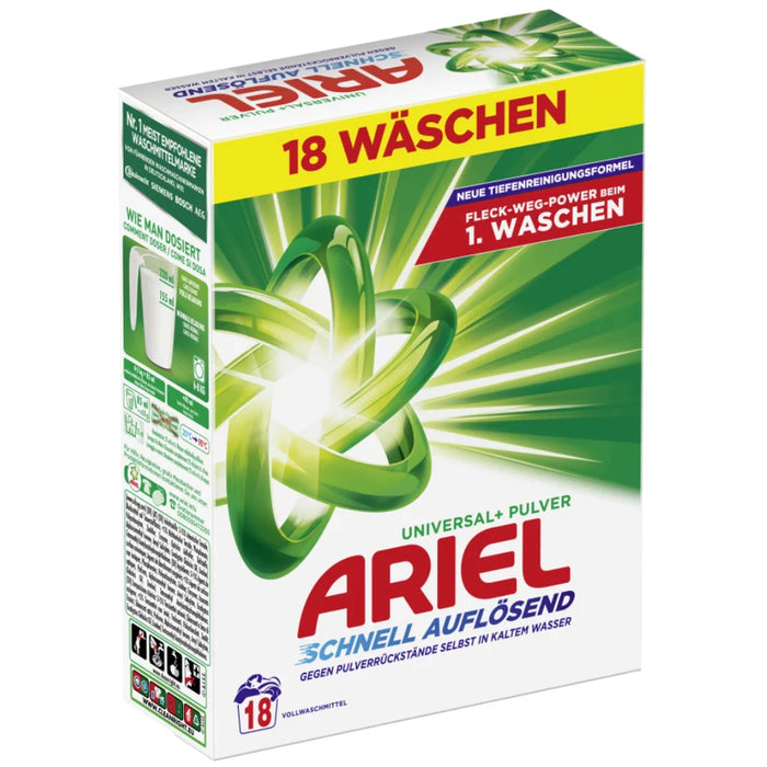 Ariel Compact Universal Powder Detergent 1 kg