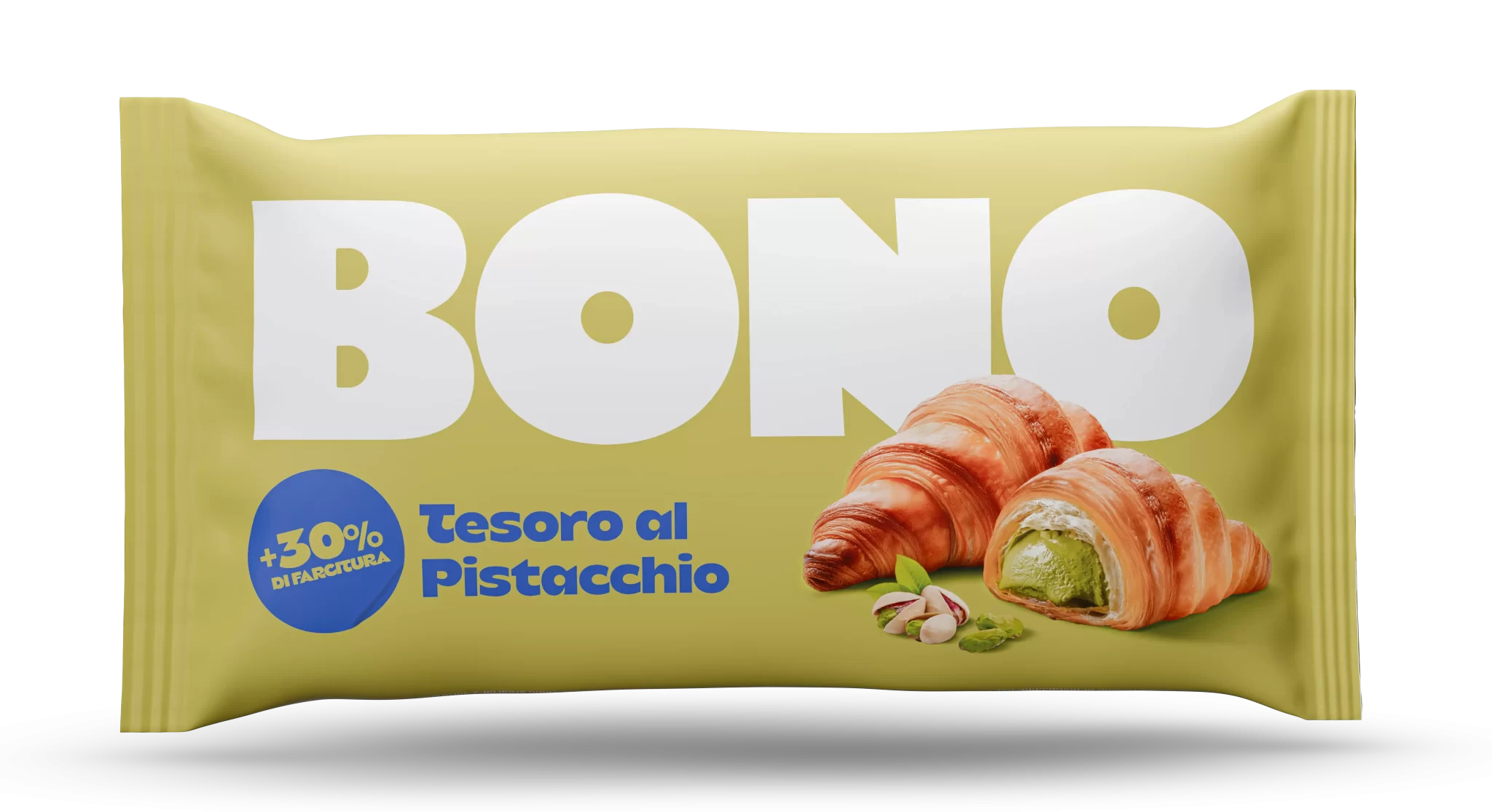 BONO Pistachio Cream Filled Croissants 2.8 Oz