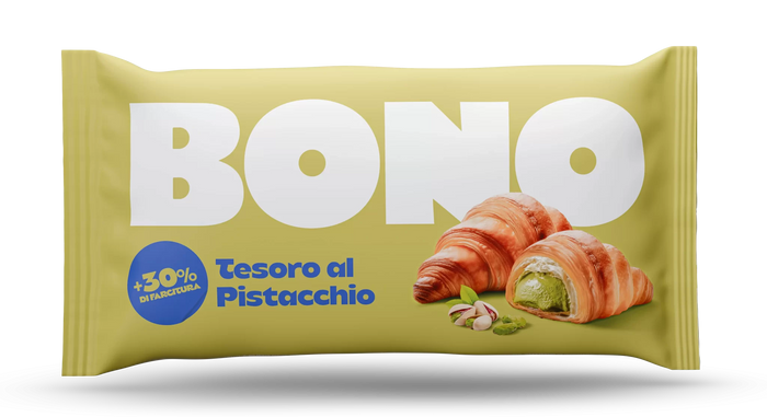 BONO Pistachio Cream Filled Croissants 2.8 Oz
