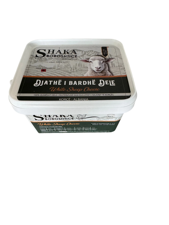 Shaka Boboshtica Albanian feta cheese made from sheep's milk 2 lb