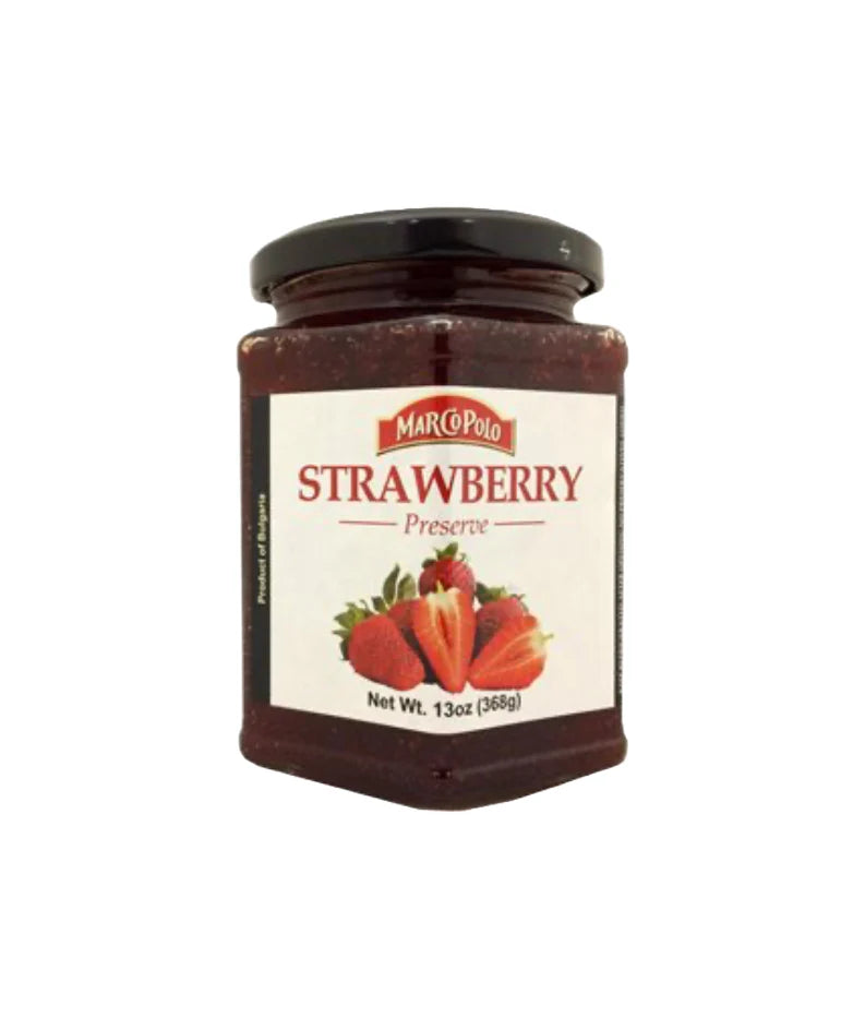 Marko Polo Strawberry Preserves 368g/13oz jar
