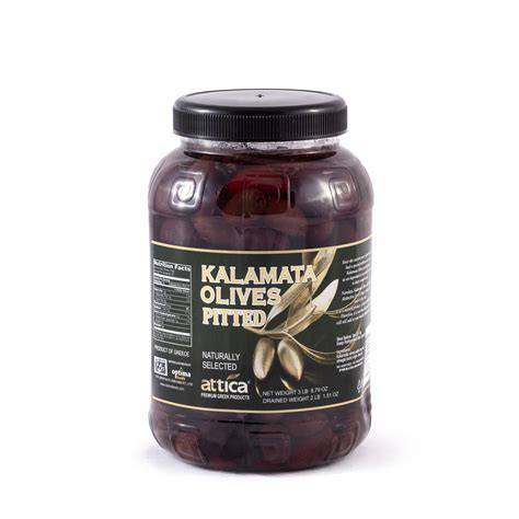 Kalamata Olives Pitted 3 lb