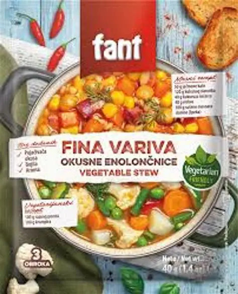 Fant Fina Variva Vegetable Stew 75g