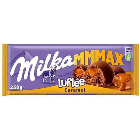 Milka Mmmax Luflée Caramel Alpine Chocolate 300g