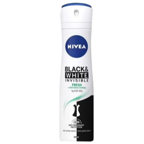 NIVEA Deo Spray B&W Invisible Fresh WOMEN 150ml