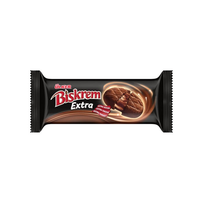 Ülker Biskrem Extra Cocoa Cream Biscuits