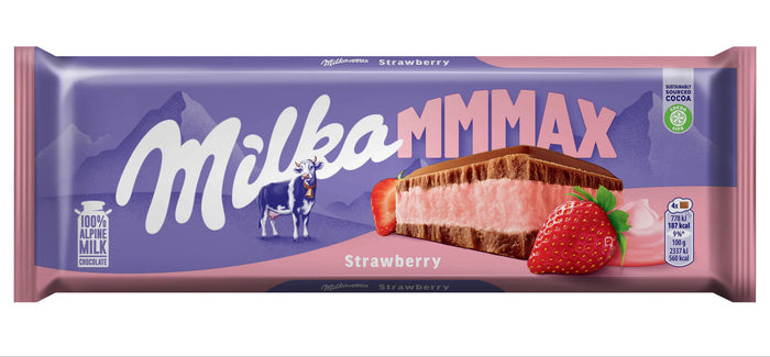 MILKA STRAWBERRY 250 G