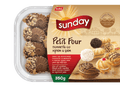 SUNDAY Petit Four Mix Jam and Cream 350g / 12.35oz