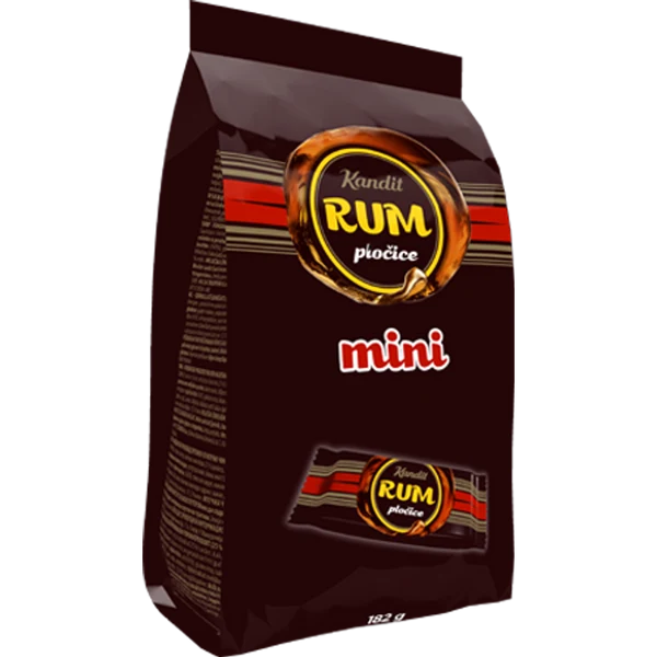 Kandit Rum Plocice Mini 182g