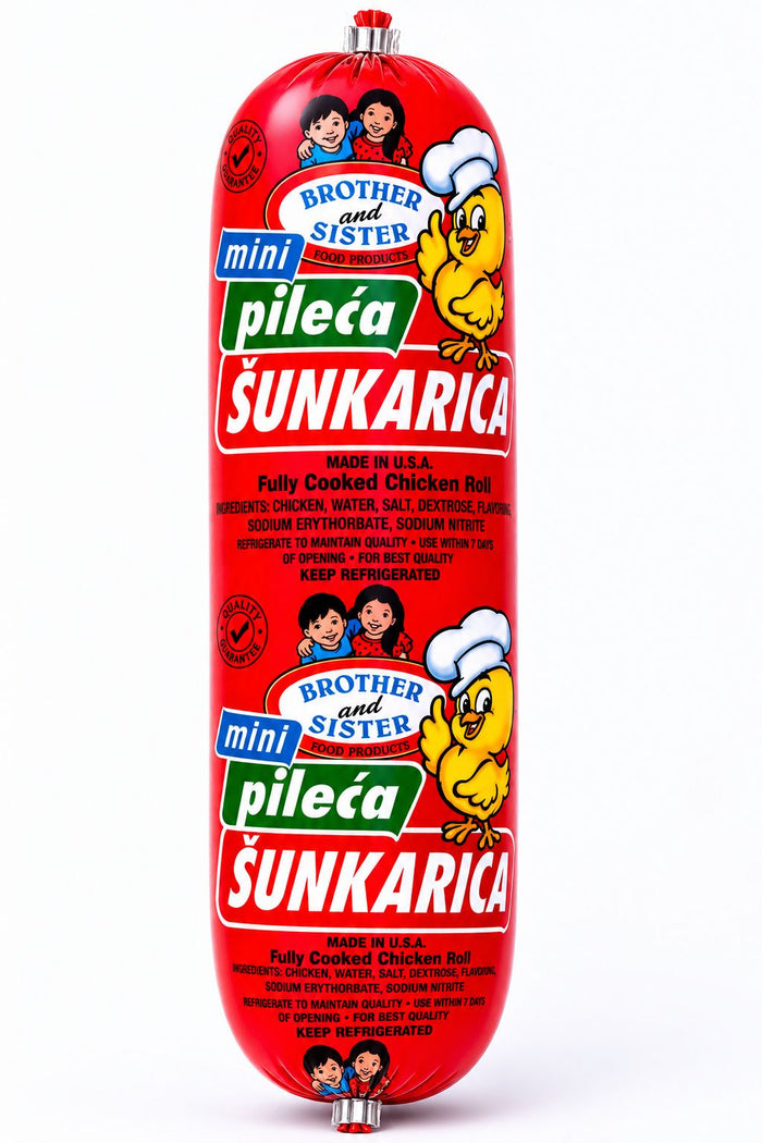 Chicken Bologna Sunkarica 1lb roll by Brother & Sisters
