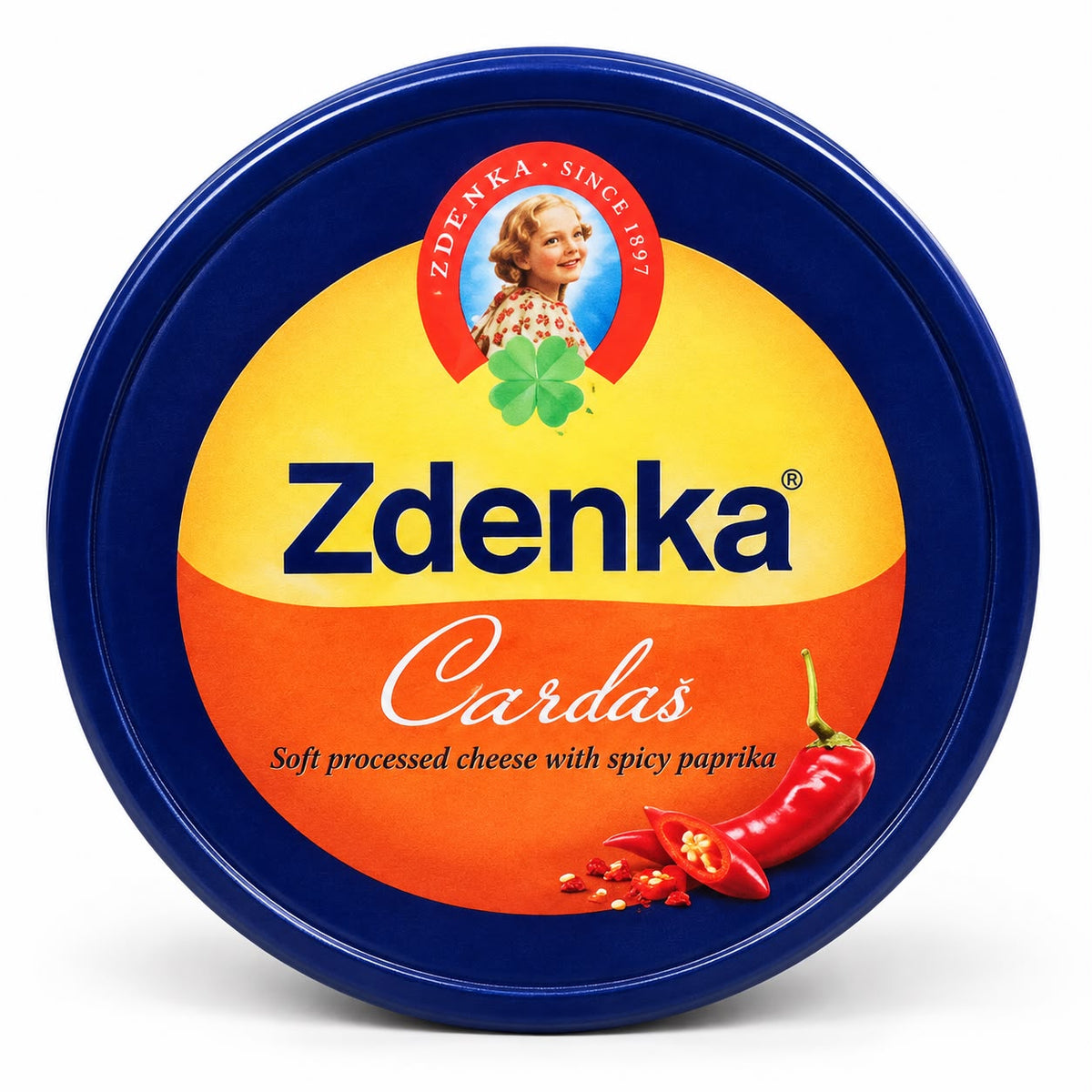 Zdenka Čardaš Spicy Processed Cheese – 140g (4.9 oz)