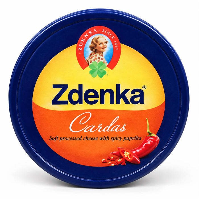 Zdenka Čardaš Spicy Processed Cheese – 140g (4.9 oz)