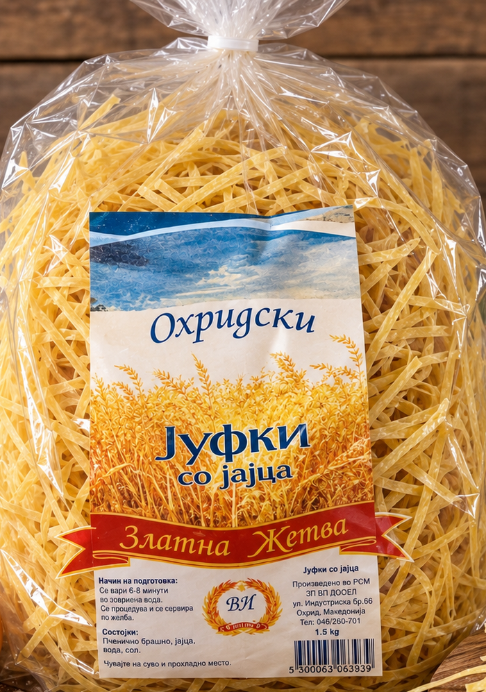 Ohrid Jufki with Eggs – 1.5 kg
