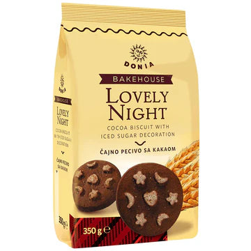 Donia Lovely Night Cocoa Biscuits with Iced sugar image 0