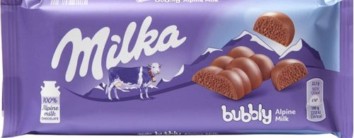 Milka bubbly 100g image 0