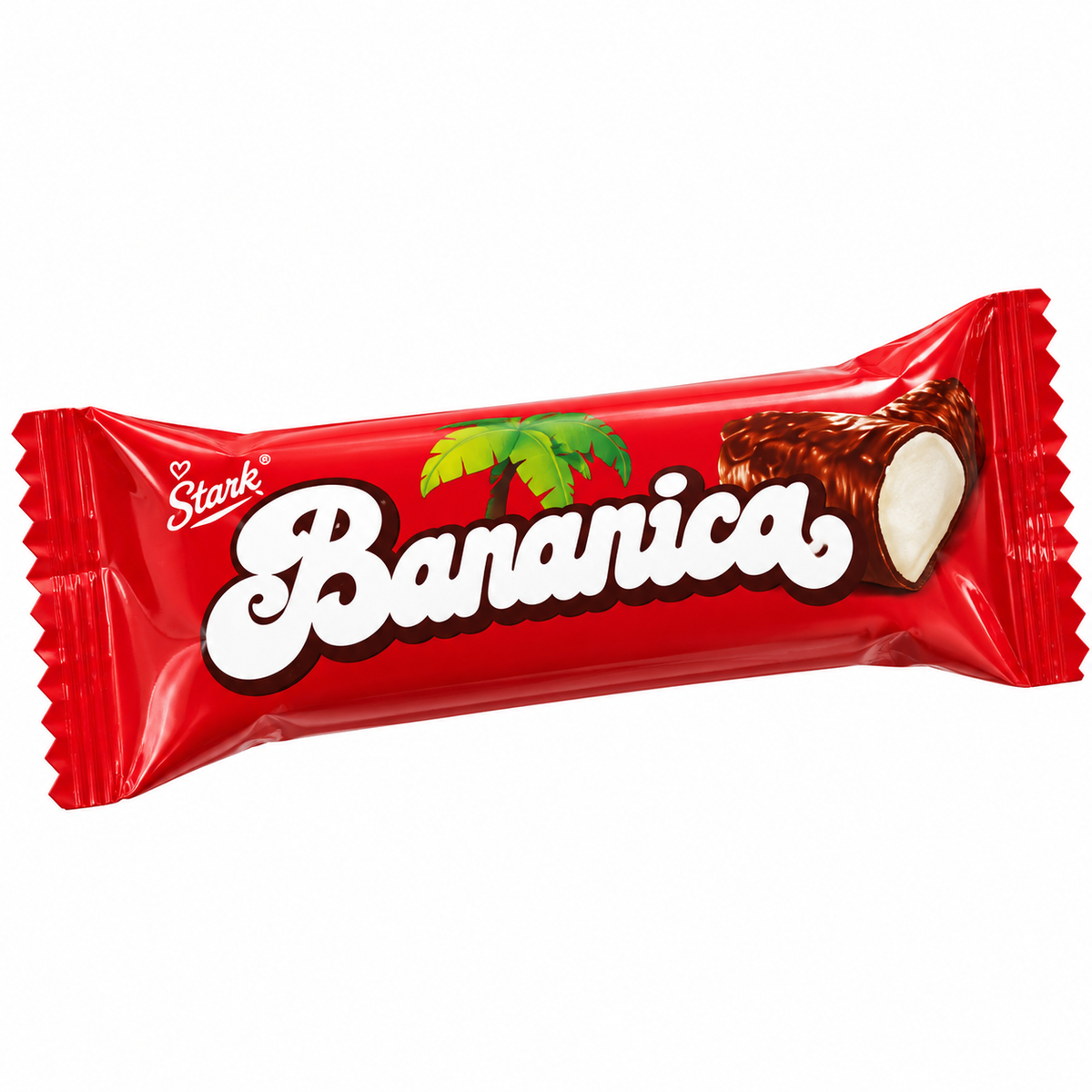 Štark Bananica – Chocolate-Covered Banana Candy Bar 25 gr