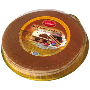 Round Soft Cake Layers  (Dark) image 0