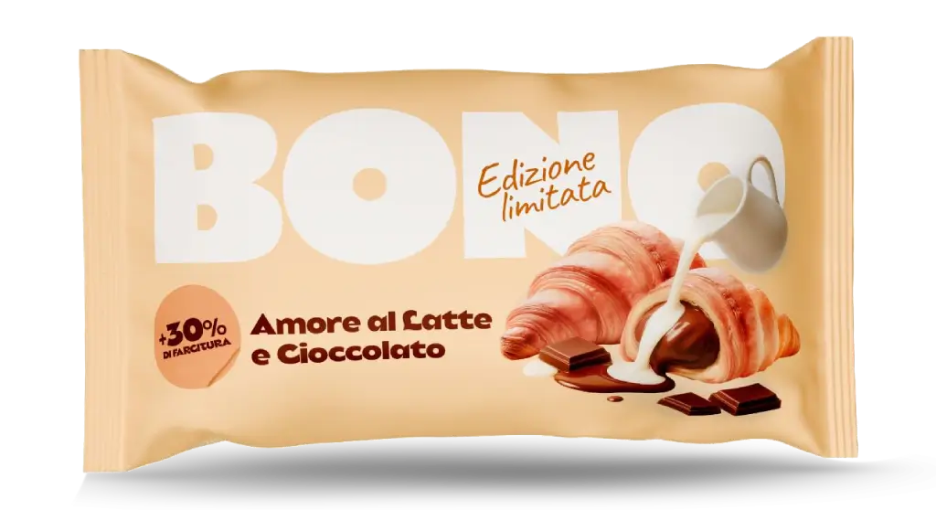 BONO chocolate Cream Filled Croissants 2.8 Oz