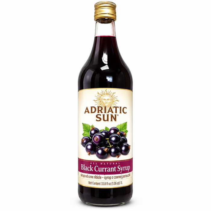 Adriatic Sun Black Currant Syrup 1L