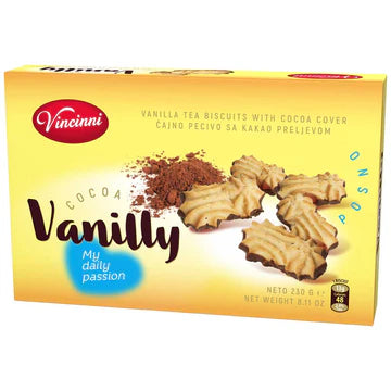 Vincini Vanilly Tea biscuits with coca cover image 0