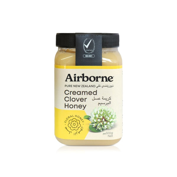 Airborne Floral Clover Creamed Honey 500g