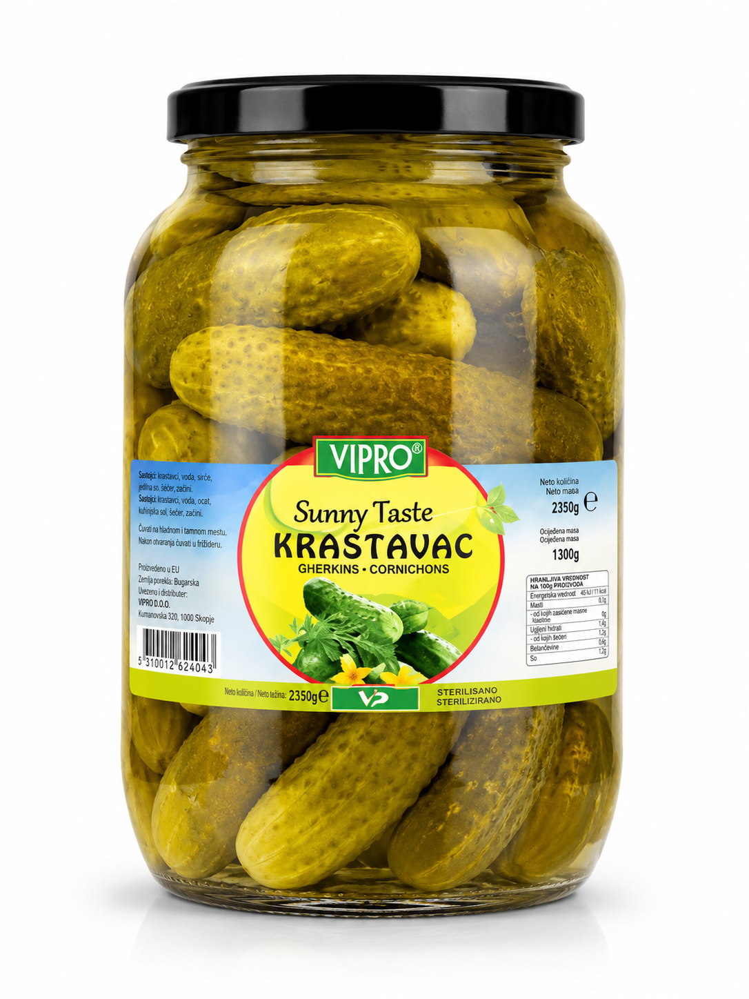 Vipro Gherkins 2350 ml