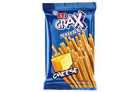 ETI Crax Extra Cheese Sticks 175g